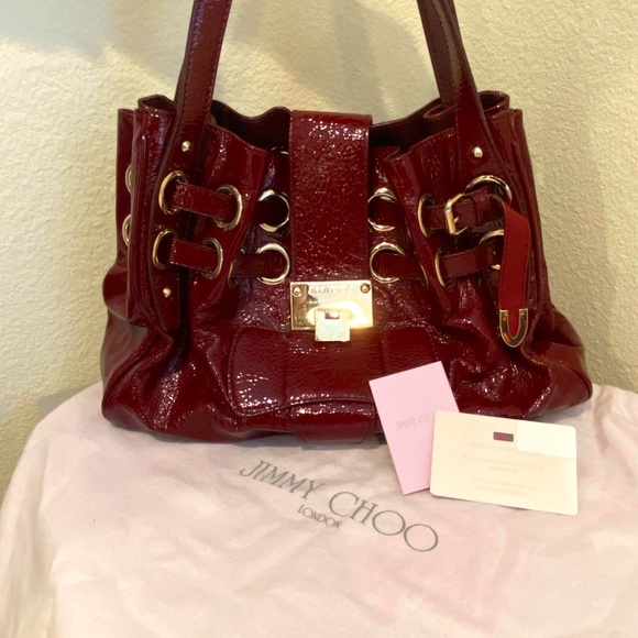 Jimmy Choo Patent Leather Handbag